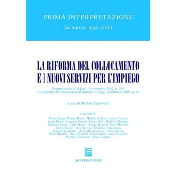 La riforma del collocamento e i nuovi servizi per l'impiego. Commentario al D.Lgs. 19 dicembre 2002, n. 297...