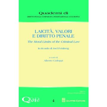 Laicità, valori e diritto penale. The moral limits of the criminal law