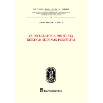 La declaratoria immediata delle cause di non punibilità