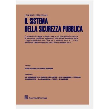 Il sistema della sicurezza pubblica