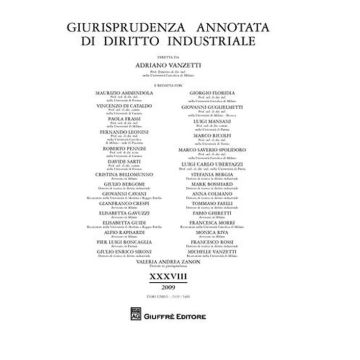 Giurisprudenza annotata di diritto industriale. Anno 38° (2009)