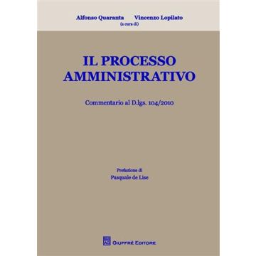 Il processo amministrativo (Lopilato - Giappichelli)