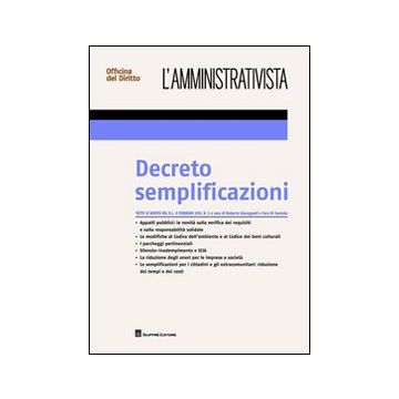 Decreto semplificazioni