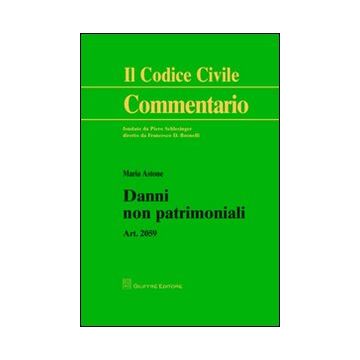Danni non patrimoniali. Artt. 2059