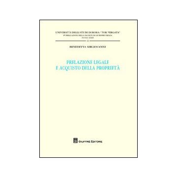 Prelazione legale e acquisto della proprietà