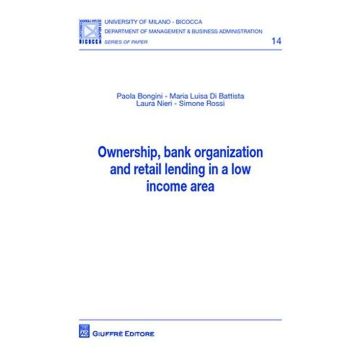 Ownership, bank organization and retail lending in a low income area