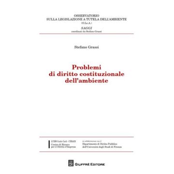 Problemi di diritto costituzionale dell'ambiente