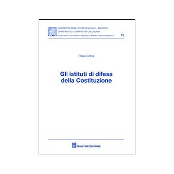 Gli istituti di difesa della Costituzione