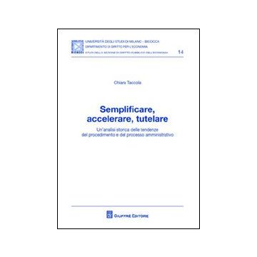 Semplificare, accelerare, tutelare. Un'analisi storica delle tendenze del procedimento e del processo amministrativo