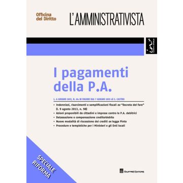 I pagamenti della P. A.