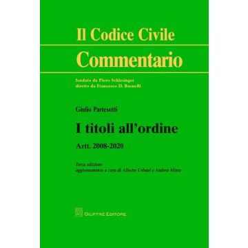 I titoli all'ordine. Artt. 2008-2020