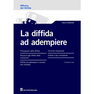 La diffida ad adempiere