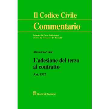 L'adesione del terzo al contratto. Art. 1332