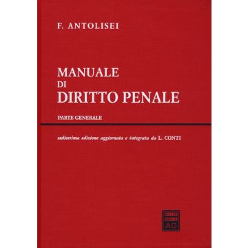 Manuale di diritto penale. Parte generale 16/ed.