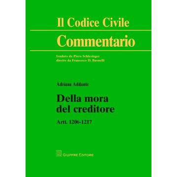 Della mora del creditore. Artt. 1206-1217
