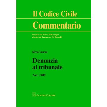Denunzia al tribunale. Art. 2409