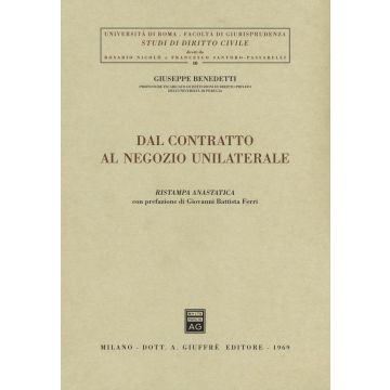 Dal contratto al negozio unilaterale