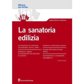 La sanatoria edilizia