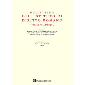 Bullettino diritto romano (2014)