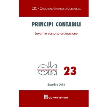 Principi contabili. Vol. 23: Lavori in corso su ordinazione