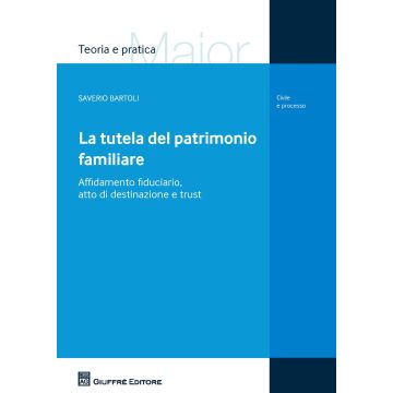 La tutela del patrimonio familiare. Affidamento fiduciario, atto di destinazione e trust