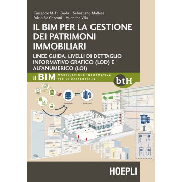 Il BIM per la gestione dei patrimoni immobiliari. Linee guida, livelli di dettaglio informativo grafico (LOD) e alfanumerico (LOI)