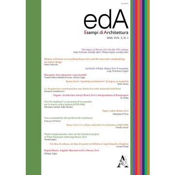 EDA. Esempi di architettura 2018. International journal of architecture and engineering (2018). Vol. 5