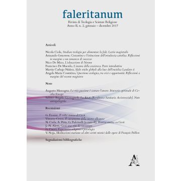 Faleritanum. Rivista di teologia e scienze religiose (2017). Vol. 2