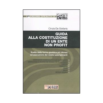 Guida alla costituzione di un ente non profit. Scelta della forma giuridica più idonea ed esecuzione dei relativi adempimenti