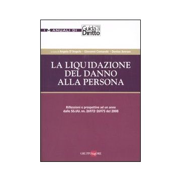 La liquidazione del danno alla persona