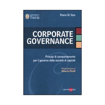 Corporate governance. Principi di comportamento per il governo delle società di capitali