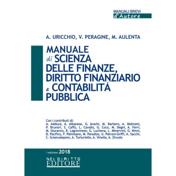 Manuale di scienza delle finanze, diritto finanziario e contabilità pubblica