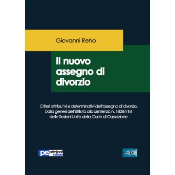Il nuovo assegno di divorzio