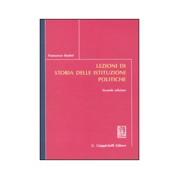 Lezioni di storia delle istituzioni politiche