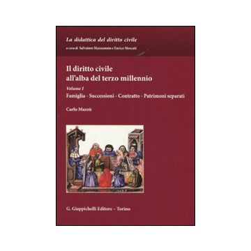 Il diritto civile all'alba del terzo millennio. Vol. 1: Famiglia. Successioni. Contratto. Patrimoni separati