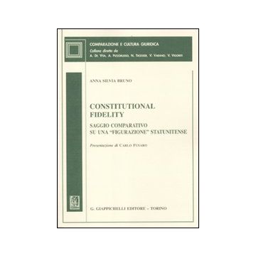 Constitutional fidelity. Saggio comparativo su una «figurazione» statunitense
