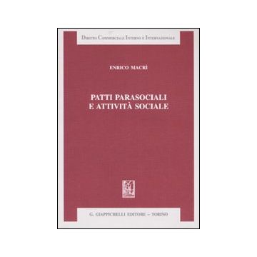 Patti parasociali e attività sociale
