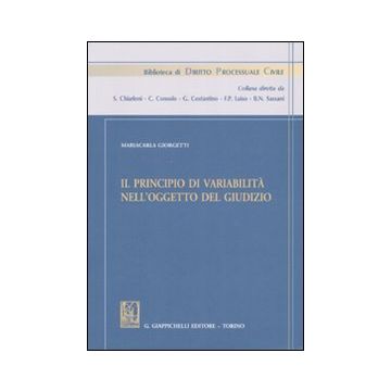 Il principio di variabilità nell'oggetto del giudizio