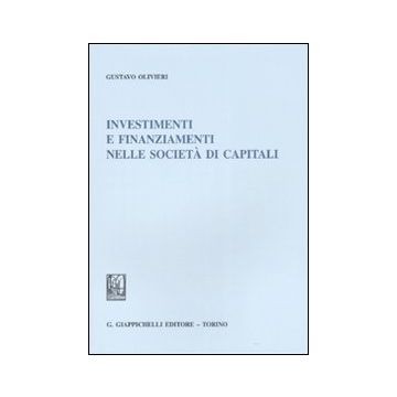 Investimenti e finanziamenti nelle società di capitali