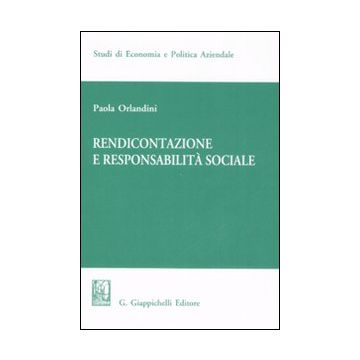 Rendicontazione e responsabilità sociale