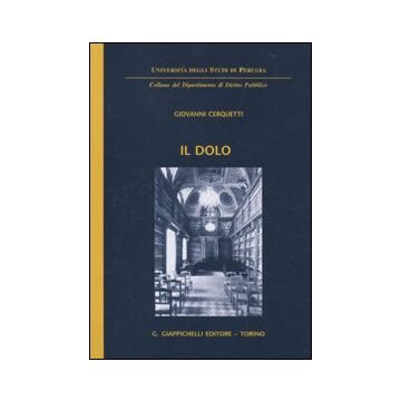 Il dolo