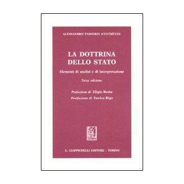 La dottrina dello Stato. Elementi di analisi e di interpretazione