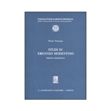 Studi su Erennio Modestino. Profili biografici