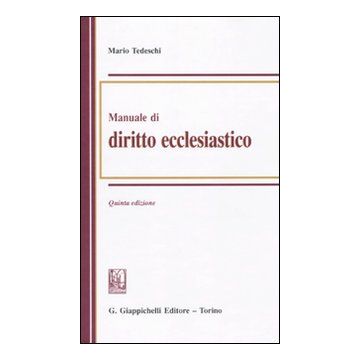 Manuale di diritto ecclesiastico