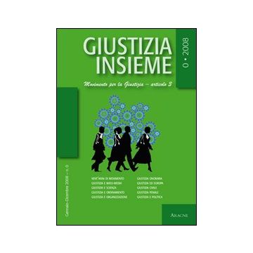 Giustizia insieme. Movimento per la giustizia. Articolo 3 (2008) vol. 0