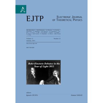 Electronic journal of theoretical physics. Ediz. italiana e inglese