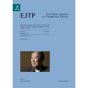 Electronic journal of theoretical physics. Ediz. italiana e inglese. Vol. 33