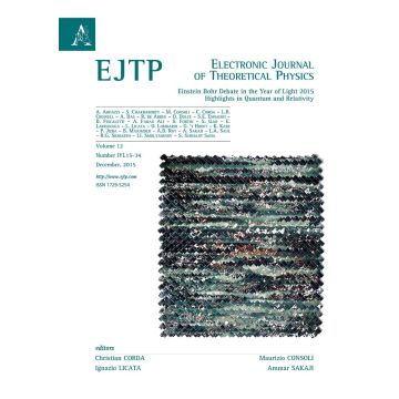 Electronic journal of theoretical physics. Vol. 10