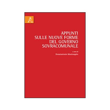 Appunti sulle nuove forme del governo sovracomunale