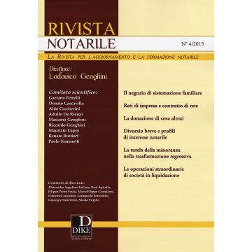 Rivista notarile (2015). Vol. 4